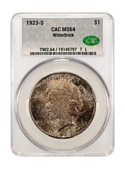 CAC Grading Coin Obverse