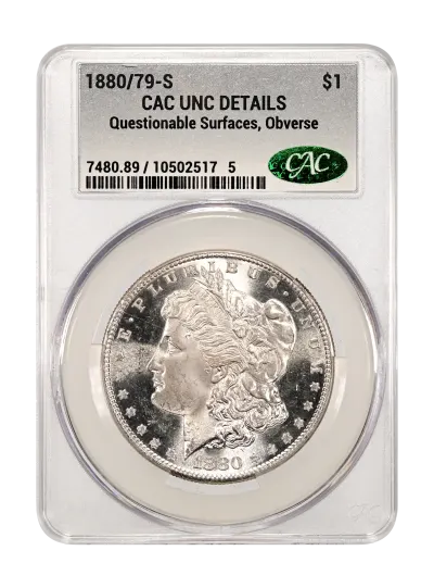 CAC Grading Coin Obverse