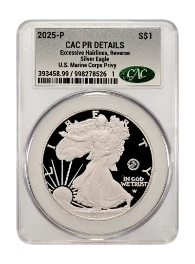 CAC Grading Coin Obverse