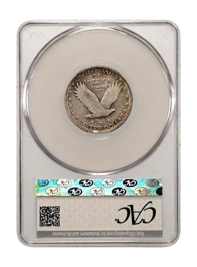 CAC Grading Coin Reverse