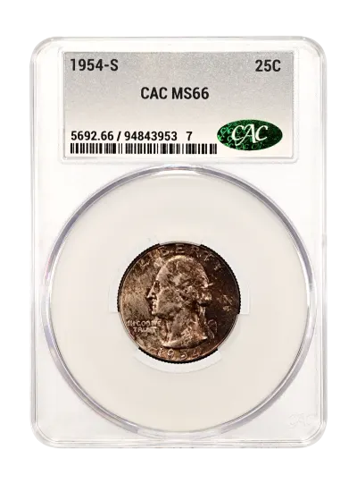 CAC Grading Coin Obverse