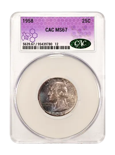 CAC Grading Coin Obverse