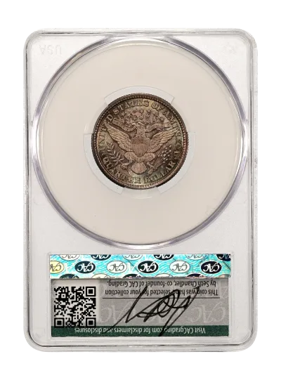 CAC Grading Coin Reverse