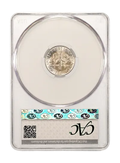 CAC Grading Coin Reverse