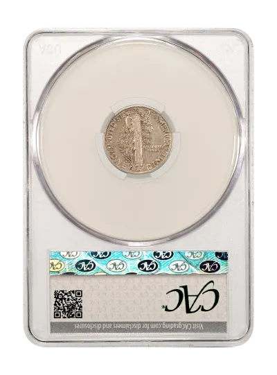 CAC Grading Coin Reverse