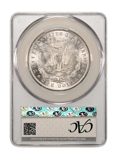 CAC Grading Coin Reverse