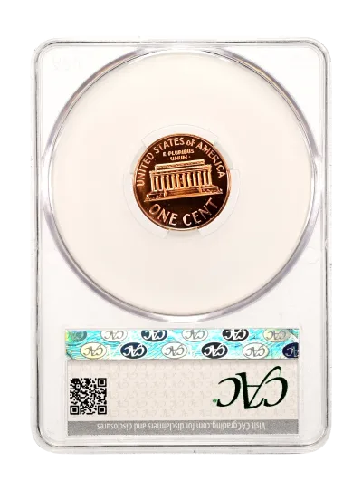 CAC Grading Coin Reverse