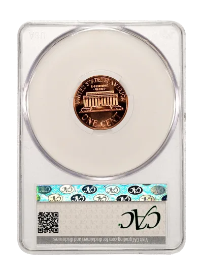 CAC Grading Coin Reverse