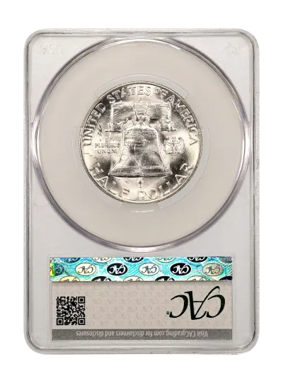CAC Grading Coin Reverse