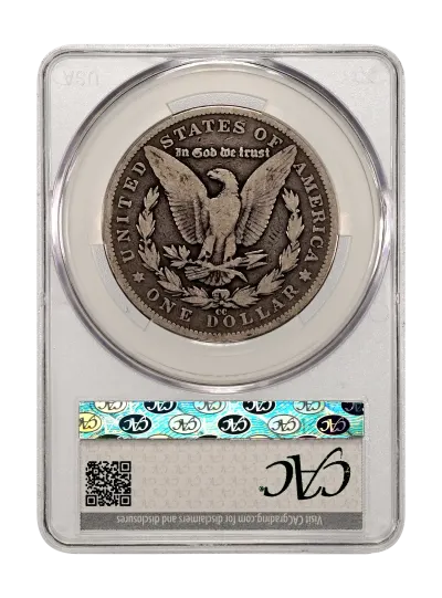 CAC Grading Coin Reverse