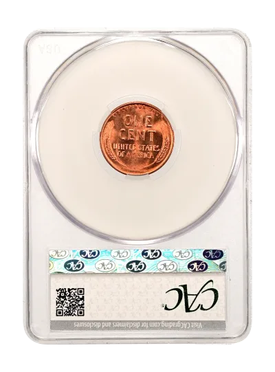 CAC Grading Coin Reverse