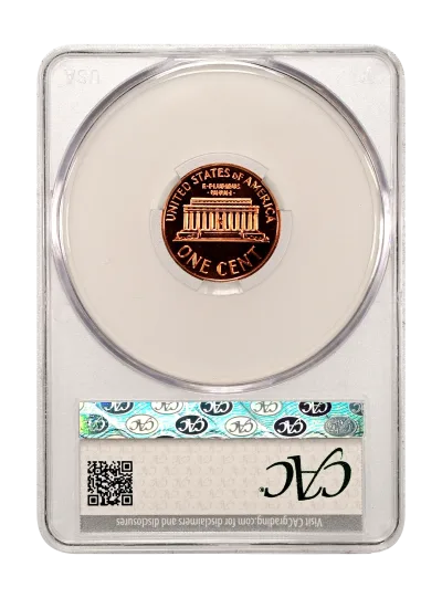 CAC Grading Coin Reverse