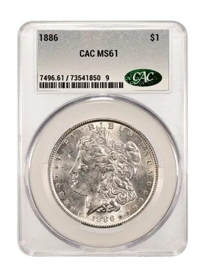 CAC Grading Coin Obverse
