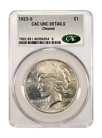 CAC Grading Coin Obverse