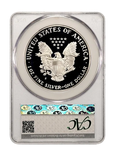 CAC Grading Coin Reverse