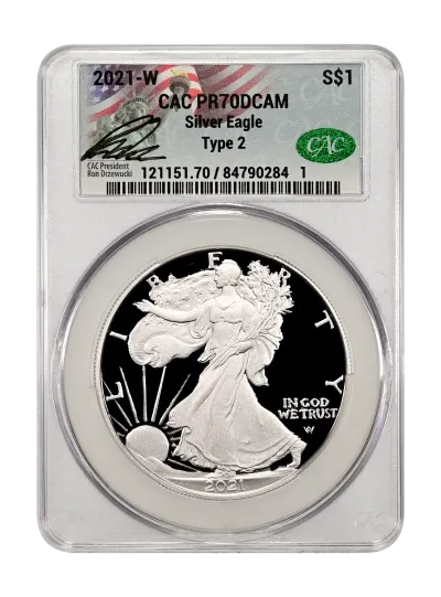 CAC Grading Coin Obverse