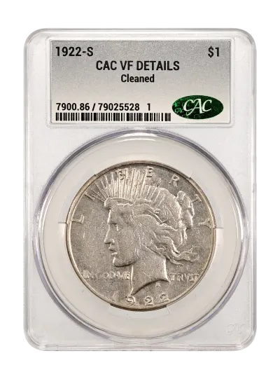 CAC Grading Coin Obverse
