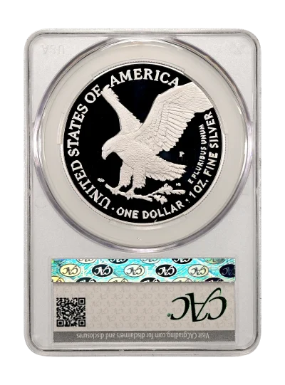 CAC Grading Coin Reverse
