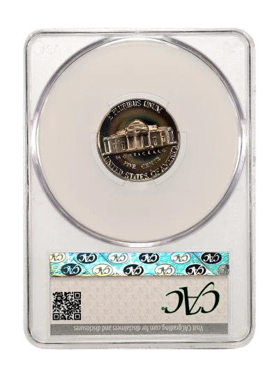 CAC Grading Coin Reverse