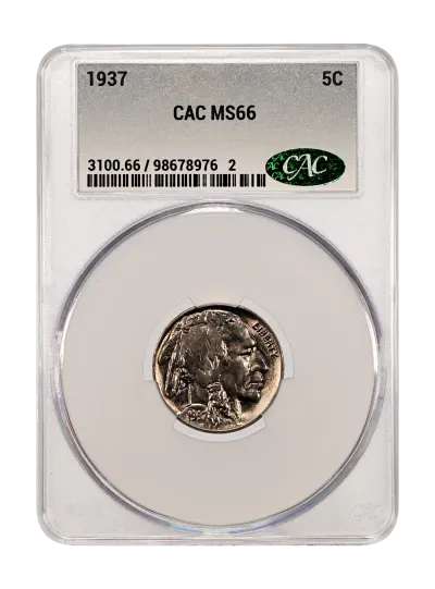 CAC Grading Coin Obverse