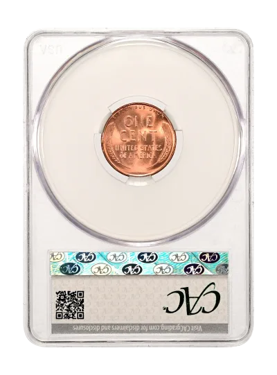 CAC Grading Coin Reverse