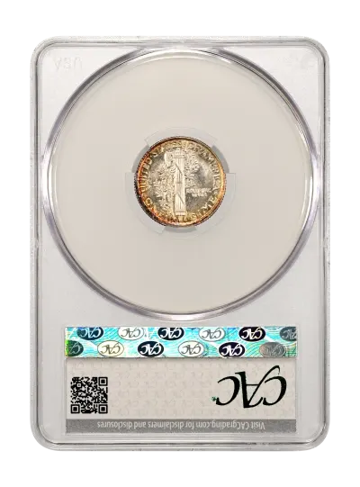 CAC Grading Coin Reverse