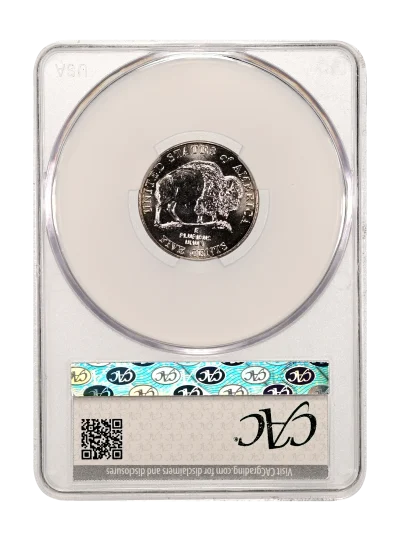 CAC Grading Coin Reverse