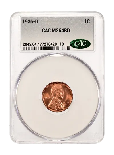 CAC Grading Coin Obverse