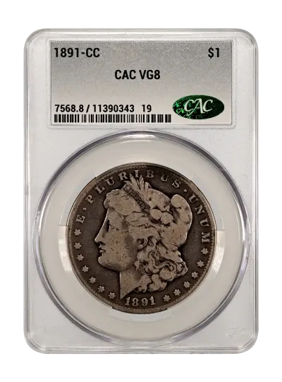 CAC Grading Coin Obverse