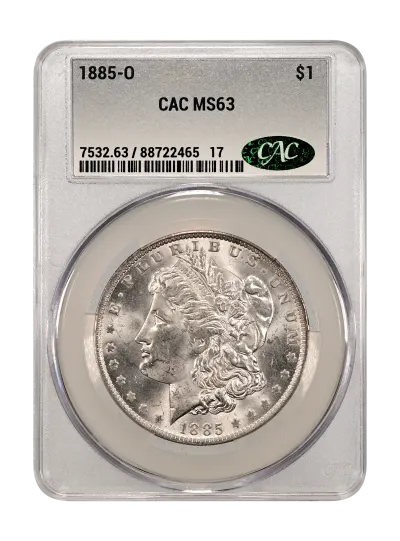 CAC Grading Coin Obverse