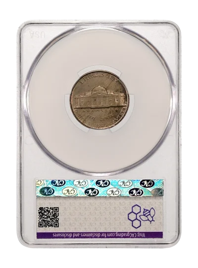 CAC Grading Coin Reverse