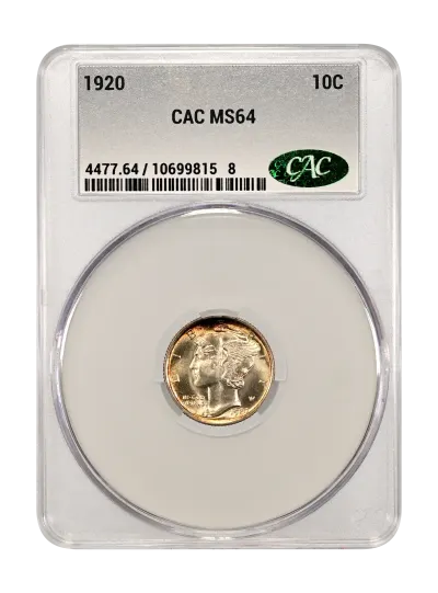 CAC Grading Coin Obverse