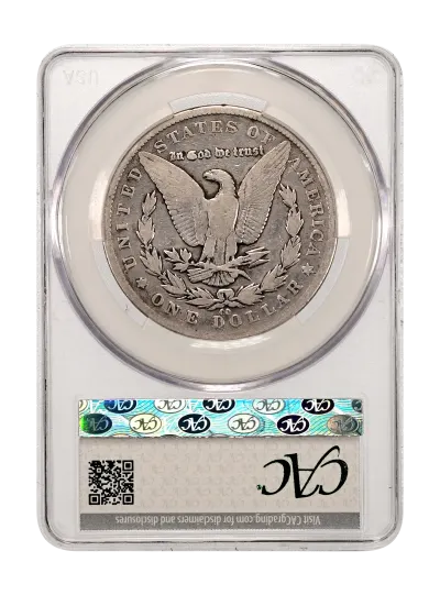 CAC Grading Coin Reverse