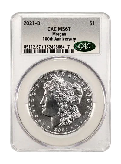 CAC Grading Coin Obverse