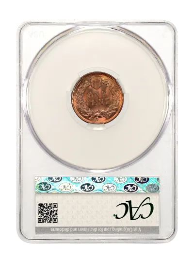CAC Grading Coin Reverse