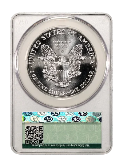 CAC Grading Coin Reverse