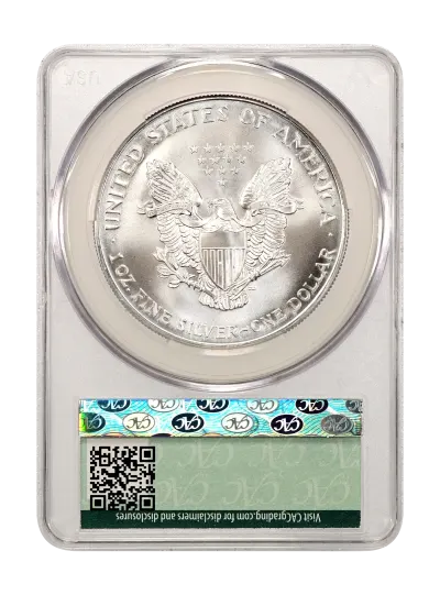 CAC Grading Coin Reverse