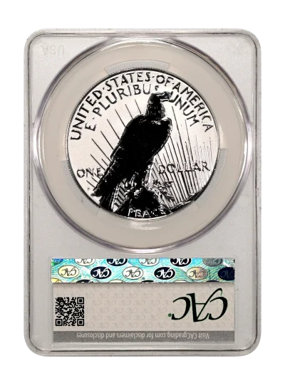 CAC Grading Coin Reverse