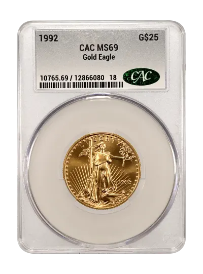 CAC Grading Coin Obverse