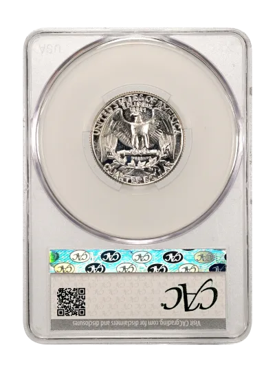 CAC Grading Coin Reverse