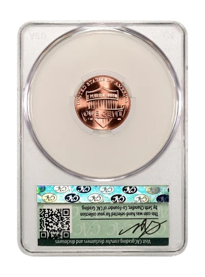 CAC Grading Coin Reverse