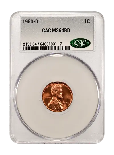 CAC Grading Coin Obverse