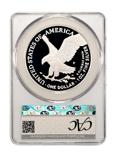 CAC Grading Coin Reverse