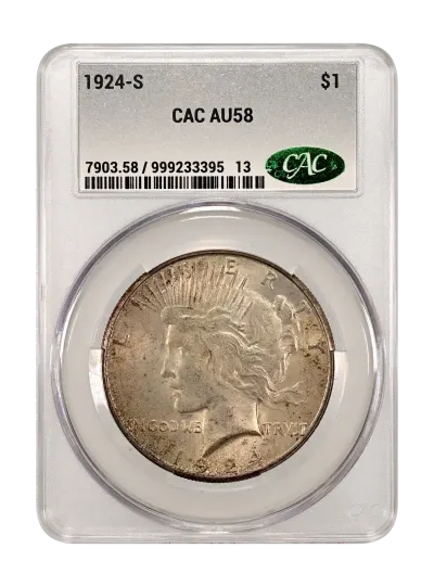 CAC Grading Coin Obverse