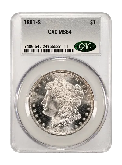 CAC Grading Coin Obverse