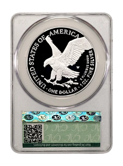 CAC Grading Coin Reverse