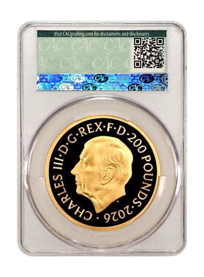 CAC Grading Coin Reverse