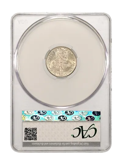 CAC Grading Coin Reverse