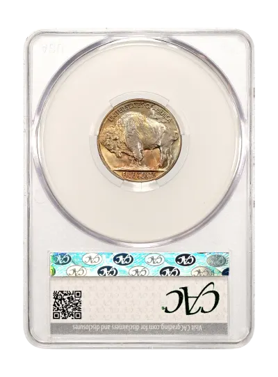 CAC Grading Coin Reverse