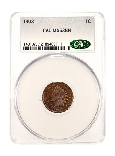 CAC Grading Coin Obverse
